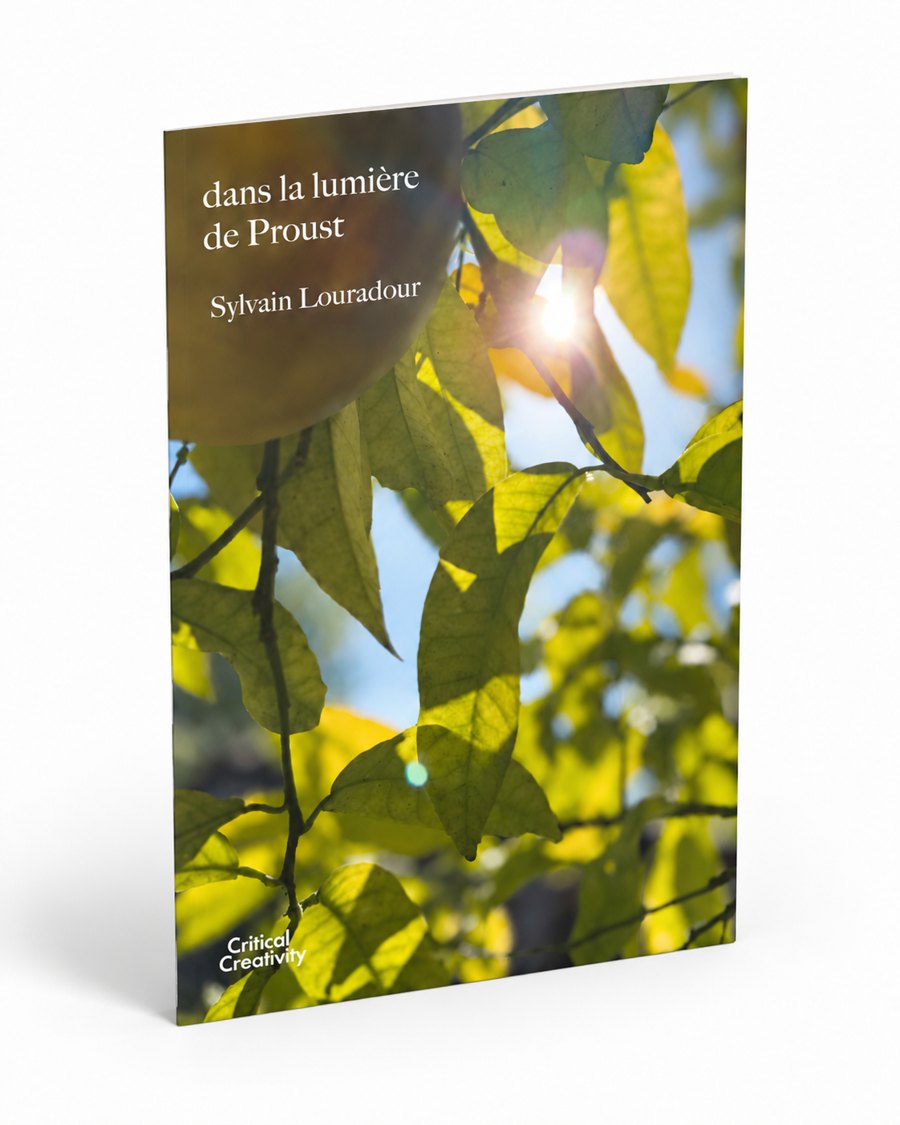 Couverture du livre Dans la lumière de Proust, de Sylvain Louradour, éditions Critical Creativity